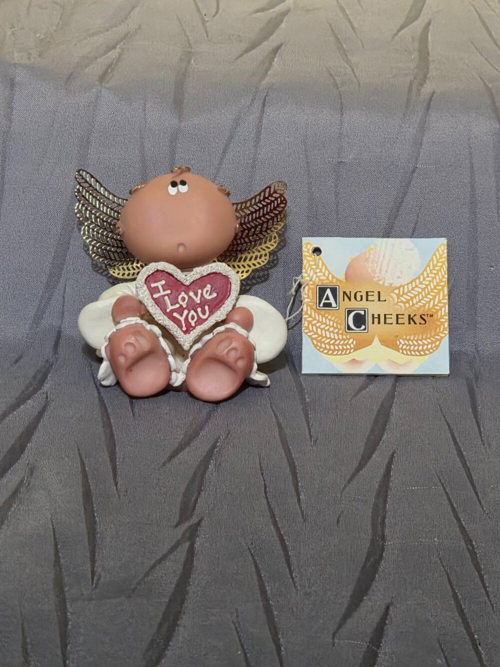 Vintage 2001 Russ Kirks Critters Angel Cheeks Figure